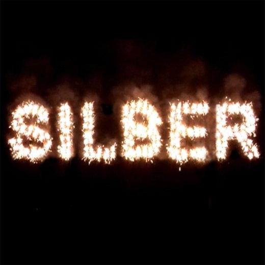 Bengallicht Silber, 25er Pack