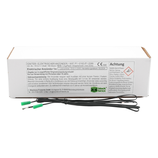 Elektrische Anzünder 1m (50er Pack)