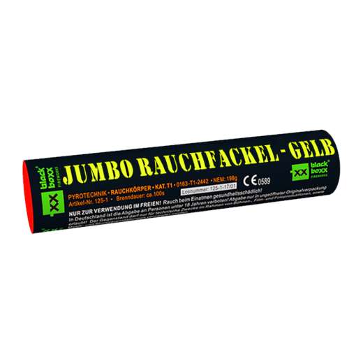 Jumbo Rauchfackel, Gelb