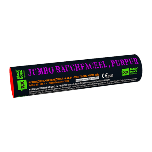 Jumbo Rauchfackel, Purpur