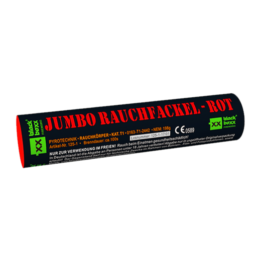 Jumbo Rauchfackel, Rot
