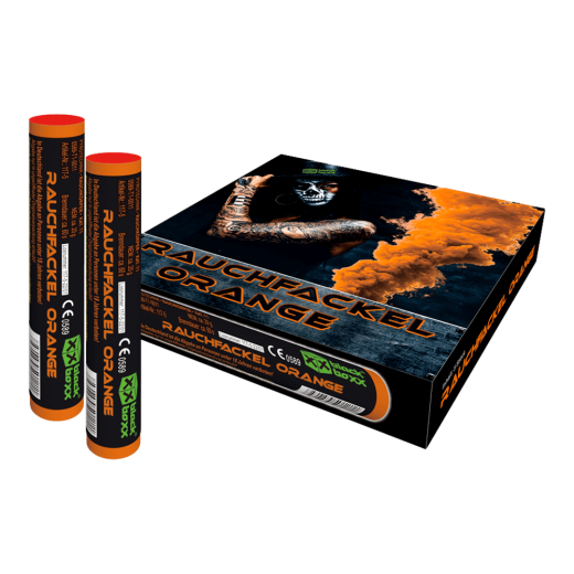 Rauchfackel Orange, 5er Pack