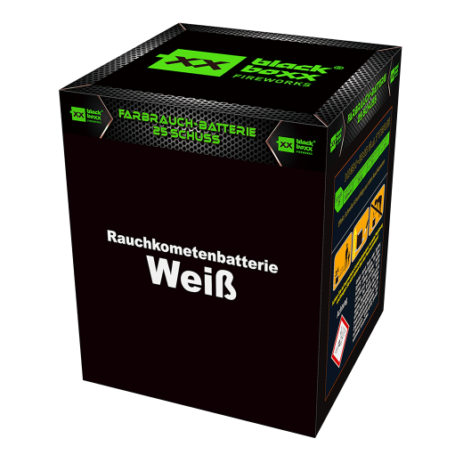 Rauchkometen Batterie, Weiß