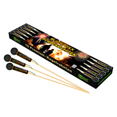 Blackboxx-Bombenraketen (10er Schtl. Kugelraketen)