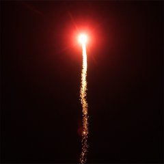 Schweifkomet Rot, 1,5&quote;