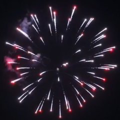 Silver Crown with Red Tip 3&quote;